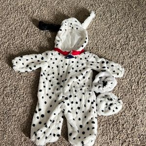 6-12 months Dalmatian Halloween costume